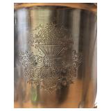 2 Larger Heavy Ornate Trophy Cups w/Coat of Arms Designs