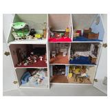 Wonderful Large Doll House w/Many Accessories