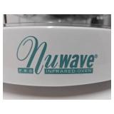 Beautiful Purple / Gold Swirled Art Glass Ball Vases