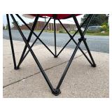 HUGE Oversized March Madness Display Folding CHEEZIT Chair w/Basketball Hoop