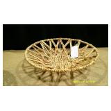 Large Gap Woven Basket and Tray