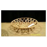 Large Gap Woven Basket and Tray