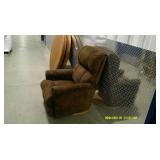 Rotating Brown Rocker Recliner
