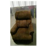 Rotating Brown Rocker Recliner