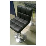 Black Swivel Salon / Bar Stool