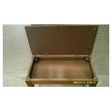 Flip Open MCM Side Table