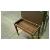 Flip Open MCM Side Table