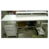 White Study Desk