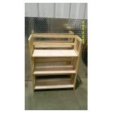 Pale Folding Shelves