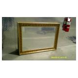 Large Ornate Beveled Mirror
