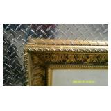 Large Ornate Beveled Mirror