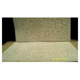 Two Cushioned Bath or Kitchen Mats