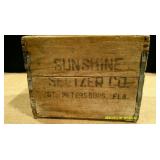 Sunshine Seltzer Co. Bottle Crate