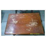 Crossed Leg Support Side Table