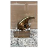 Loet Limited Edition Bronze Polar Bear Sculpture 62 of 500
