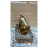 Loet Limited Edition Bronze Polar Bear Sculpture 62 of 500