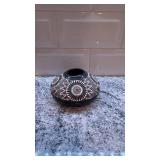 Handcrafted Blackmore Studios Pottery Vase 2.5 x 4.25 Inches