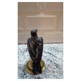 Petites Choses Cast Bird Figurine on Brass Base 4.5 x 2 Inches