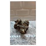 Denmark Pottery Figurine Playful Bear 3.5 x 5.5 Inches