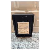 6x8 Framed Blue Morpho Butterfly by Josh Hyder Designs