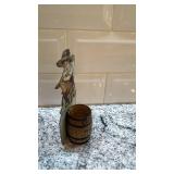Vintage Tin Ceresota Prize Bread Flour Advertising Desk Caddy