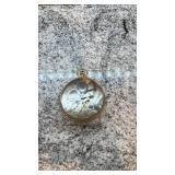 Mechanical Erotic Themed Pocket Watch with Exposed Movement