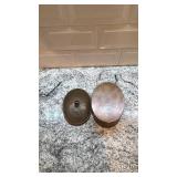 Ahrnebergs Sweden Oval Copper Box with Lid 3 x 4.75 Inches
