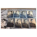 Collection of 42 Vintage 1920s-1930s Football Player Portrait Photographs