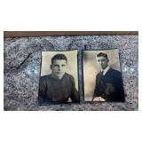 Collection of 42 Vintage 1920s-1930s Football Player Portrait Photographs