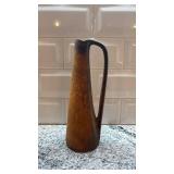 Vintage Studio Pottery Ceramic Pitcher 8.5 Inch Tall MCM