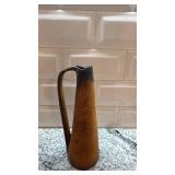 Vintage Studio Pottery Ceramic Pitcher 8.5 Inch Tall MCM