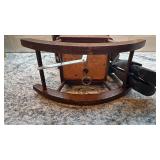 Vintage Kamar JFK Rocking Chair Mechanical Doll with Box