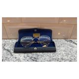 Vintage Gold Tone Eyeglasses with Case