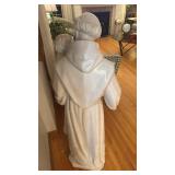 48-Inch Plaster Statue of Saint Anthony Holding Child
