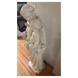 48-Inch Plaster Statue of Saint Anthony Holding Child