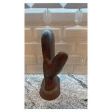 Vintage Metal Glove Form by Krocne, 12 Inch