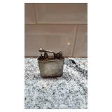 Vintage Metal Lighter with Engraving