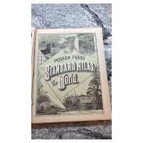 1888 Pioneer Press Standard Atlas of the World Hardcover Book