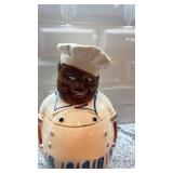 Vintage Chef Cookie Jar Made in Japan 9.5 Inches Tall