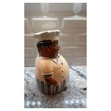 Vintage Chef Cookie Jar Made in Japan 9.5 Inches Tall