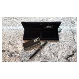 Montblanc Meisterstuck Fountain Pen with Box and Papers