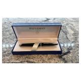 Waterman Paris Black Lacquer Ballpoint Pen with Gift Box