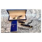 Waterman Fountain Pen Set with Box and Accessories