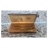 Cross 10 Karat Gold Filled Pen and Pencil Set in Presentation Box