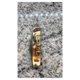 Lot of 2 Vintage Folding Knives - Lone Ranger and Sunkist Ham Cold Cuts Advertising