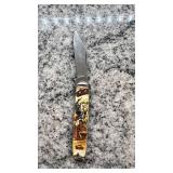 Lot of 2 Vintage Folding Knives - Lone Ranger and Sunkist Ham Cold Cuts Advertising