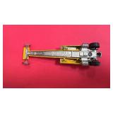 Vintage Hot Wheels The Snake Dragster Yellow Diecast Car