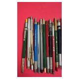 Collection of 14 Vintage Drafting Mechanical Pencils and Lead Holders