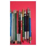 Collection of 14 Vintage Drafting Mechanical Pencils and Lead Holders