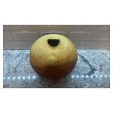 Halling Pottery Stoneware Art Vase by Charles Halling 7.5 in x 8 in